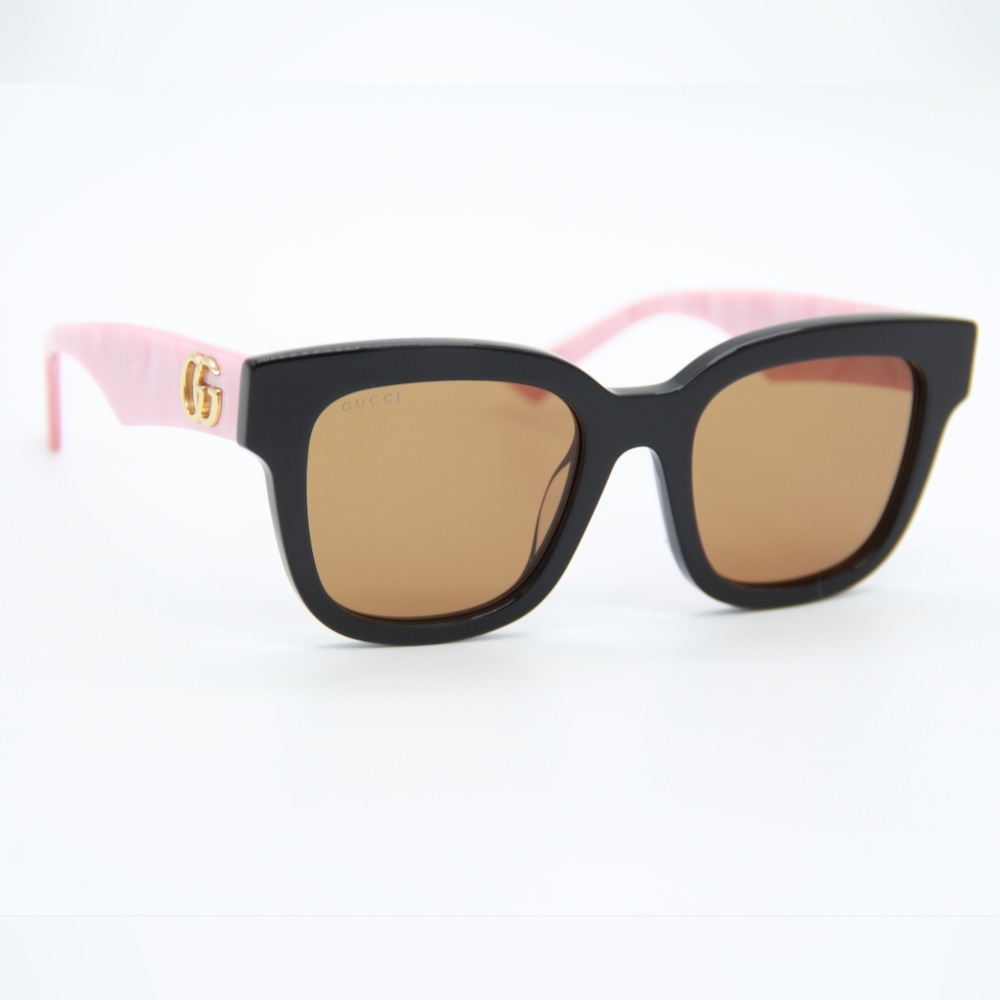 NEW GUCCI SUNGLASSES GG0998S 005 PINK WOMEN EYEWEAR - Picture 4 of 12